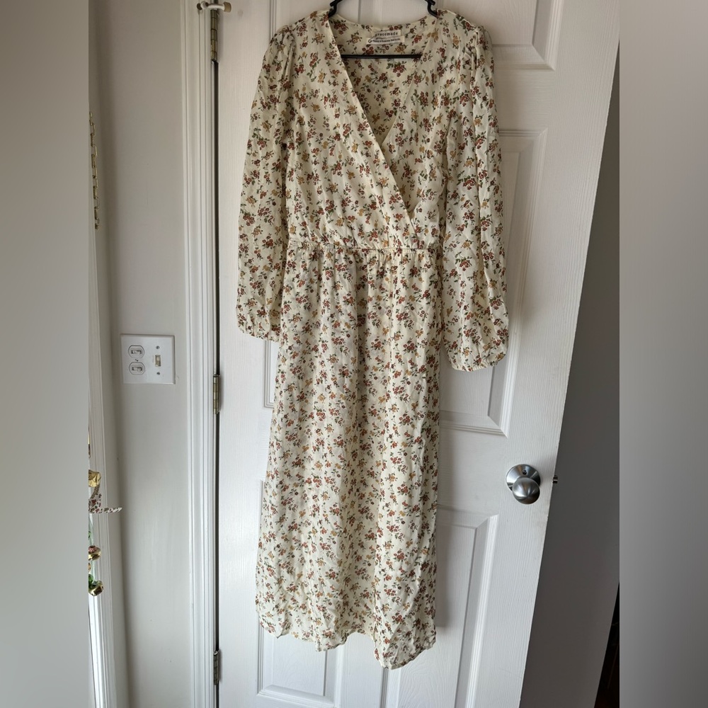 GRACEMADE MEDIUM LONGSLEEVES MAXI DRESS